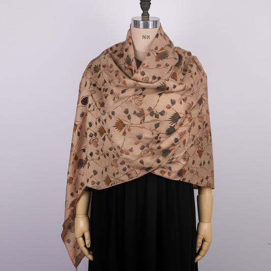 Aarna Reversible Sari Scarf – Handcrafted, Unique & Ethically Made from Upcycled Silks