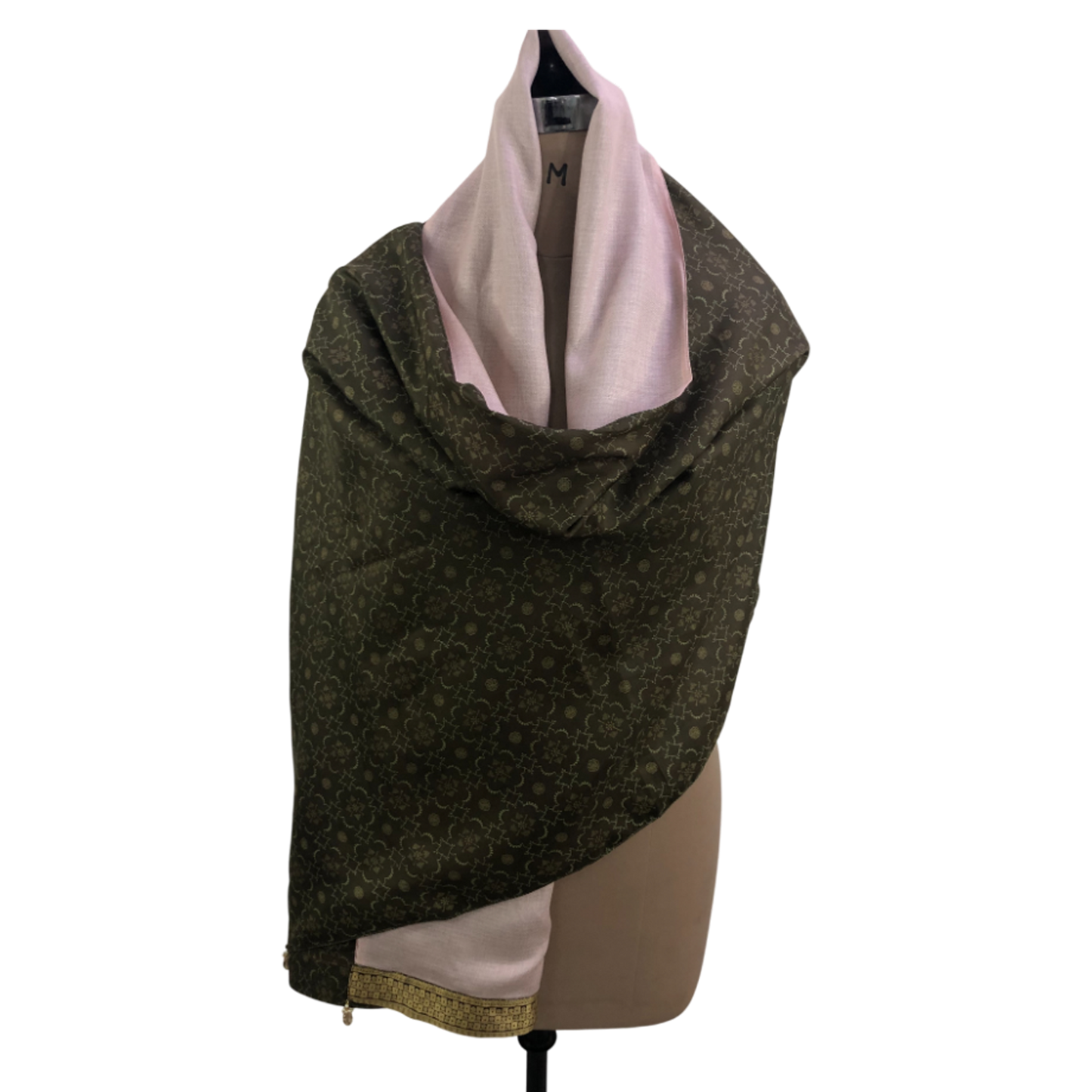 Dhwani Reversible Sari Scarf – Handcrafted, Unique & Ethically Made from Upcycled Silks