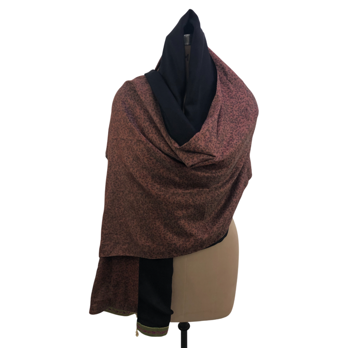Aarohi Reversible Sari Scarf – Handcrafted, Unique & Ethically Made from Upcycled Silks