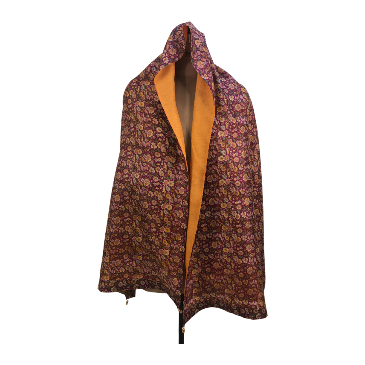 Isha Reversible Sari Scarf – Handcrafted, Unique & Ethically Made from Upcycled Silks