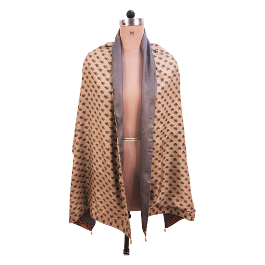 Isha Reversible Sari Scarf – Handcrafted, Unique & Ethically Made from Upcycled Silks