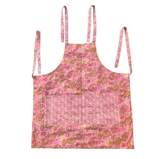 Prakriti I Reversible Floral Hand Block Print Cotton Apron