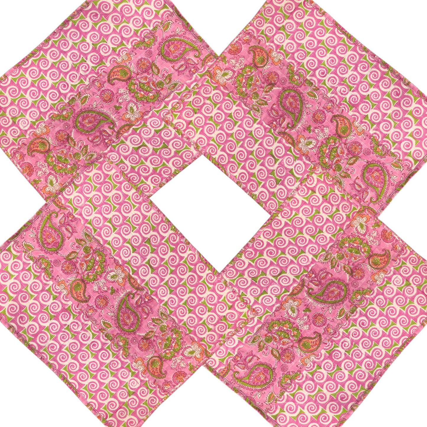 Prakriti I Reversible Hand Block Print Cotton Runner