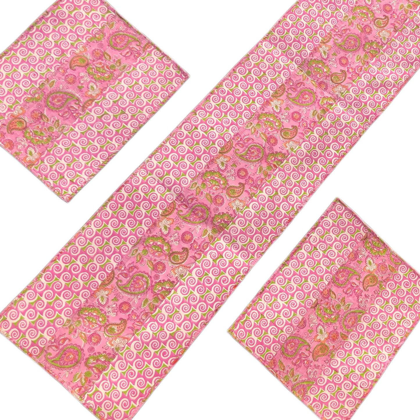 Prakriti I Reversible Hand Block Print Cotton Placemat