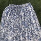 Neelam I Blue Floral Bird Skirt