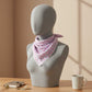 Pink Lips Block Print I Cotton Mulmul Scarf Set of 2