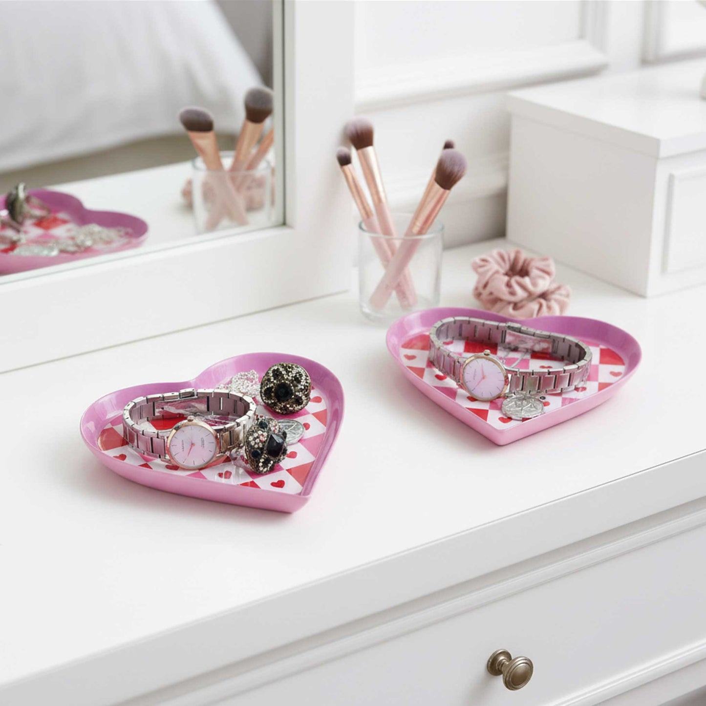 Heart Shape Trinket Tray I Love Design