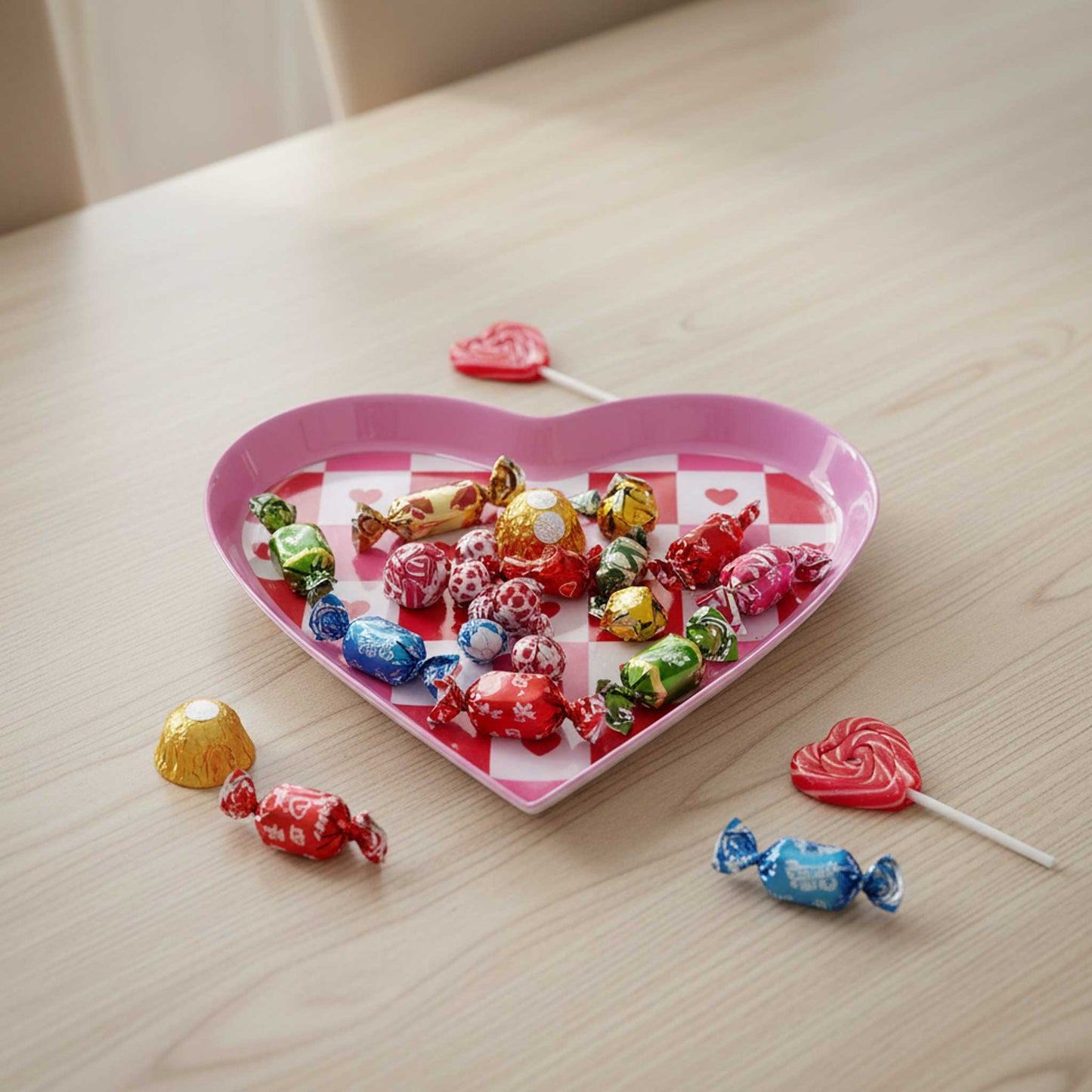 Heart Shape Trinket Tray I Love Design