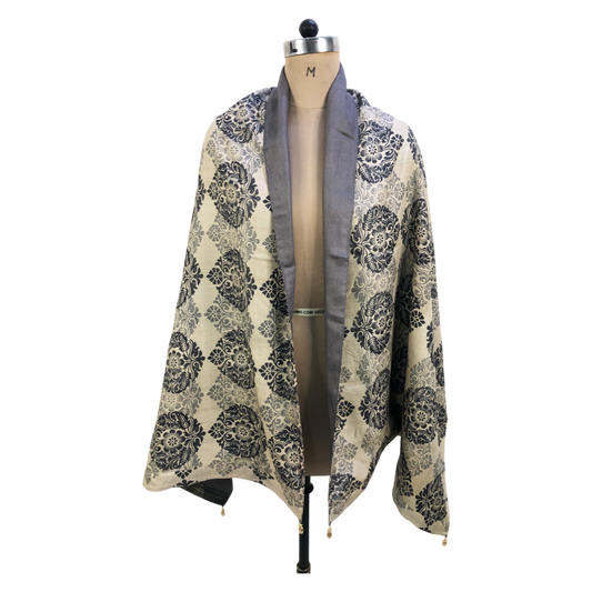 Mira Reversible Sari Scarf – Handcrafted, Unique & Ethically Made from Upcycled Silks