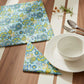 Phoolkari I Hand Block Print Cotton Napkin Set