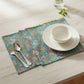 Virasat I Hand Block Print Cotton Napkin Set