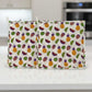 Tropical Fruit Print I Quilted Pot Holder Set / 2 pack