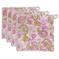 Pink Paisley I Printed  Quilted Pot Holder Set / 2 pack