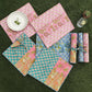 Assorted Design I Reversible Hand Block Print Cotton Placemats Set ( 12 pcs )