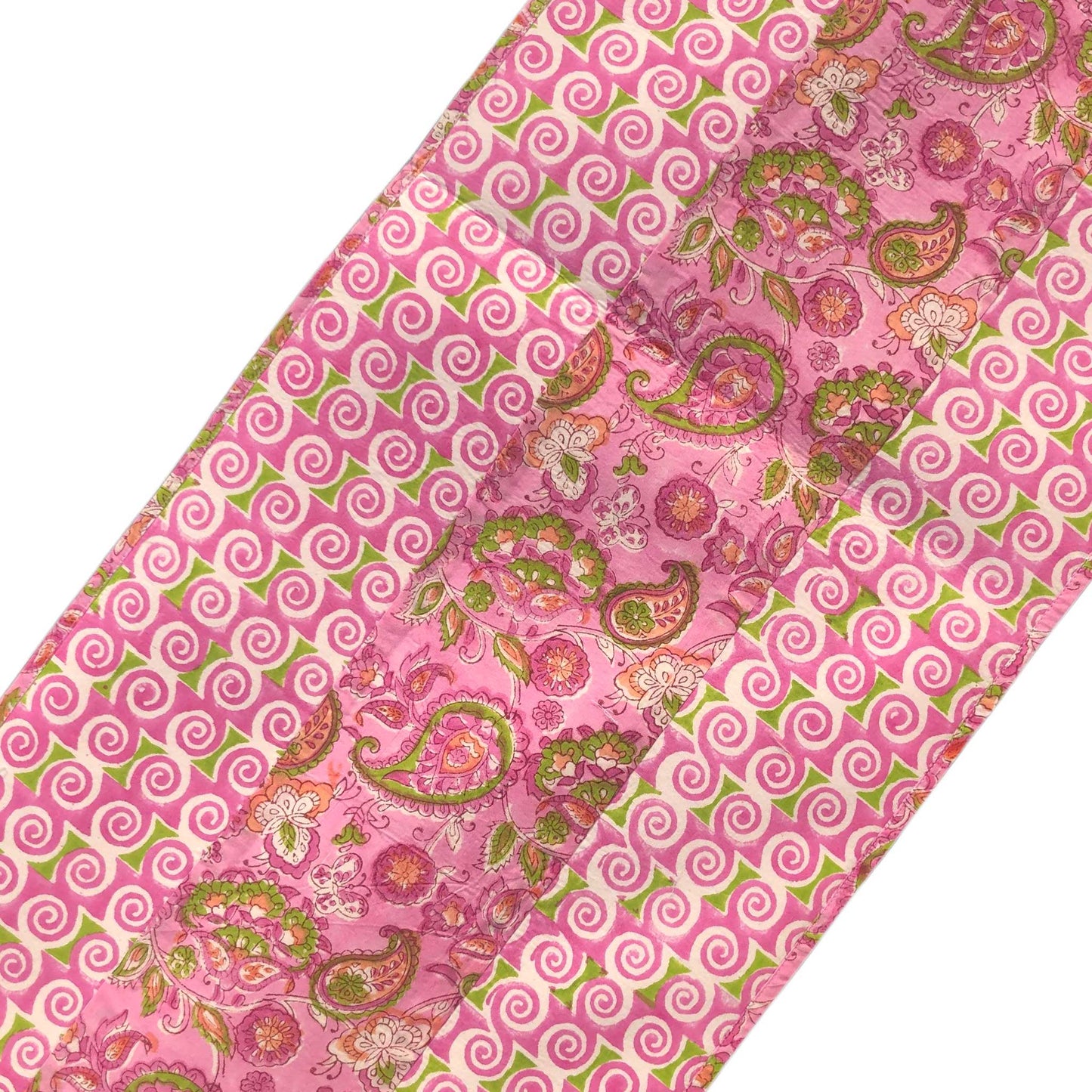 Prakriti I  Reversible Hand Block Print Cotton Runner