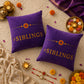 Rakhi Velvet Cushion – Siblings