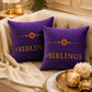 Rakhi Velvet Cushion – Siblings