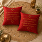 Inspirational Quote Velvet Cushion  – No Matter