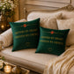 Sisters by Heart Velvet Cushion with Filler