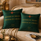 Sisters by Heart Velvet Cushion with Filler