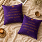 Sisters Garden Velvet Cushion with Filler