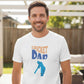 Shastra Sport T-shirt Stylish “Cricket Dad” celebrating sporty fathers, comfortable, durable, and perfect for cricket lovers