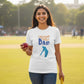 Shastra Sport T-shirt Stylish “Cricket Dad” celebrating sporty fathers, comfortable, durable, and perfect for cricket lovers