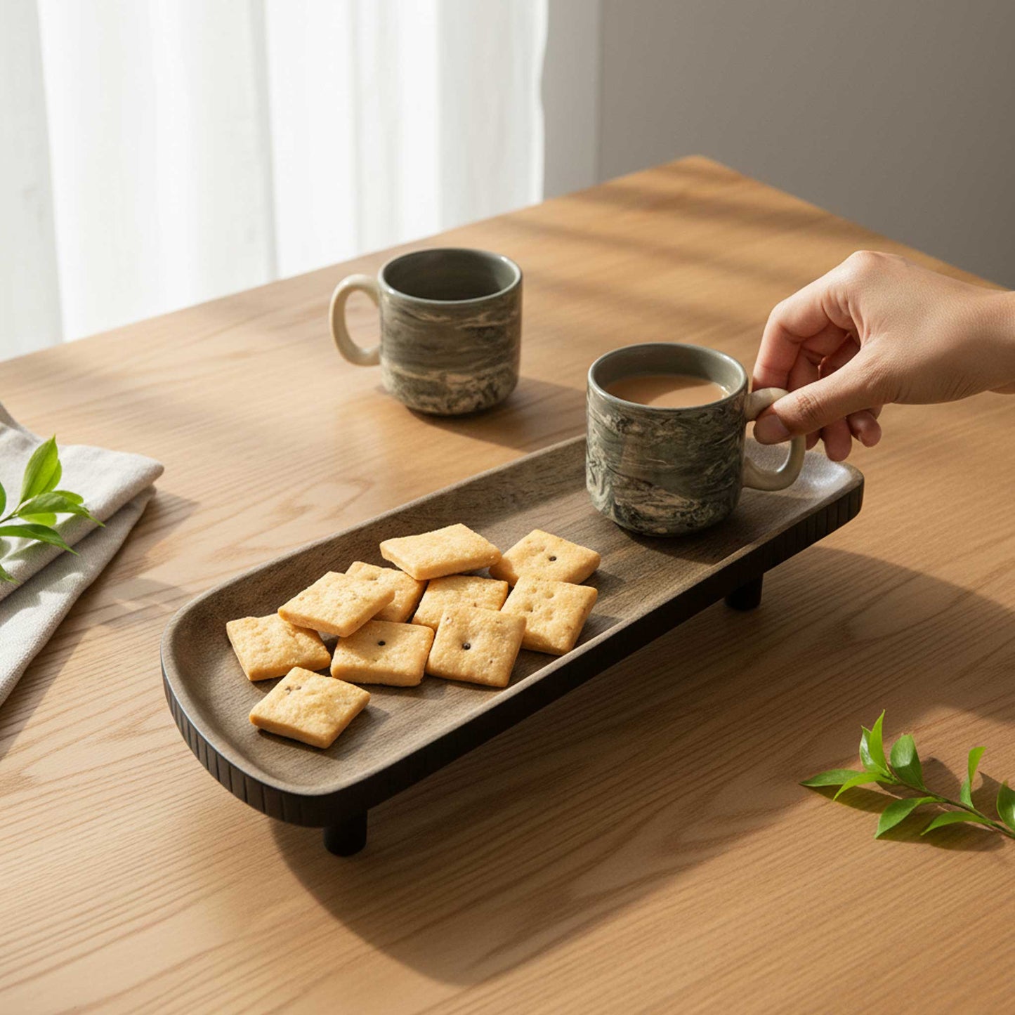 ShastraXellementry Orbis Asymmetric Tri Legged Platter